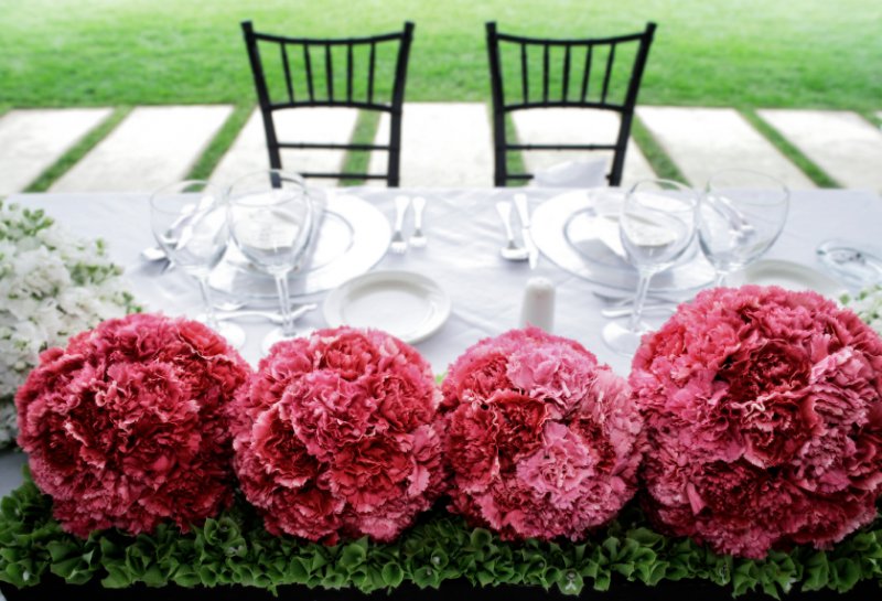 Blumen Hochzeit Tisch