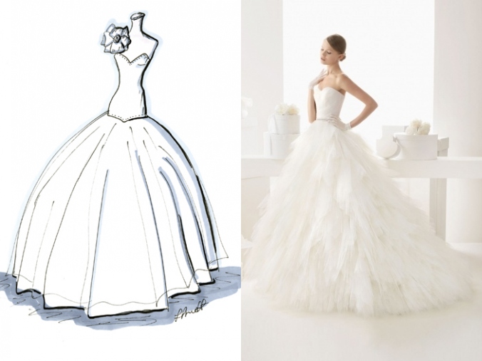 Schönes Ball Gown Brautkleider