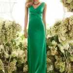 Schönes Langes Grünes Brautjungferkleider Online Kaufen