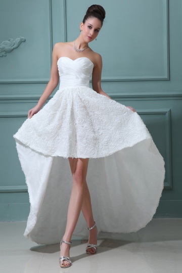 Sweetheart-High-Low-Brautkleid-Persunkleid