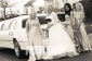 Kapelle Schleppe A Linie trägerloses Brautkleid aus Organza mit Jacke