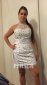 Jewel Auschnitt Etui Linie Tüll Kleid für Homecoming,Ball,Cocktailparty