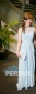 Chic A-Linie lila Bodenlanges Abendkleider mit Ruching verziert