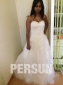 Schlicht Ivory Prinzessin Stil Sweetheart Brautkleider aus Tüll