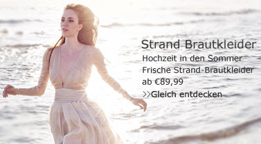 Brautkleider für den Strand